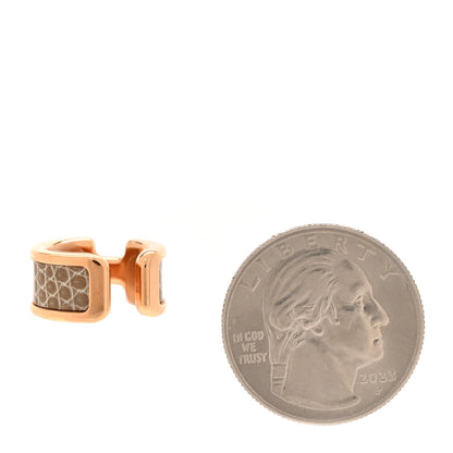 Hermes Lizard Olympe Ear Cuff PM Ficelle 2 of 4