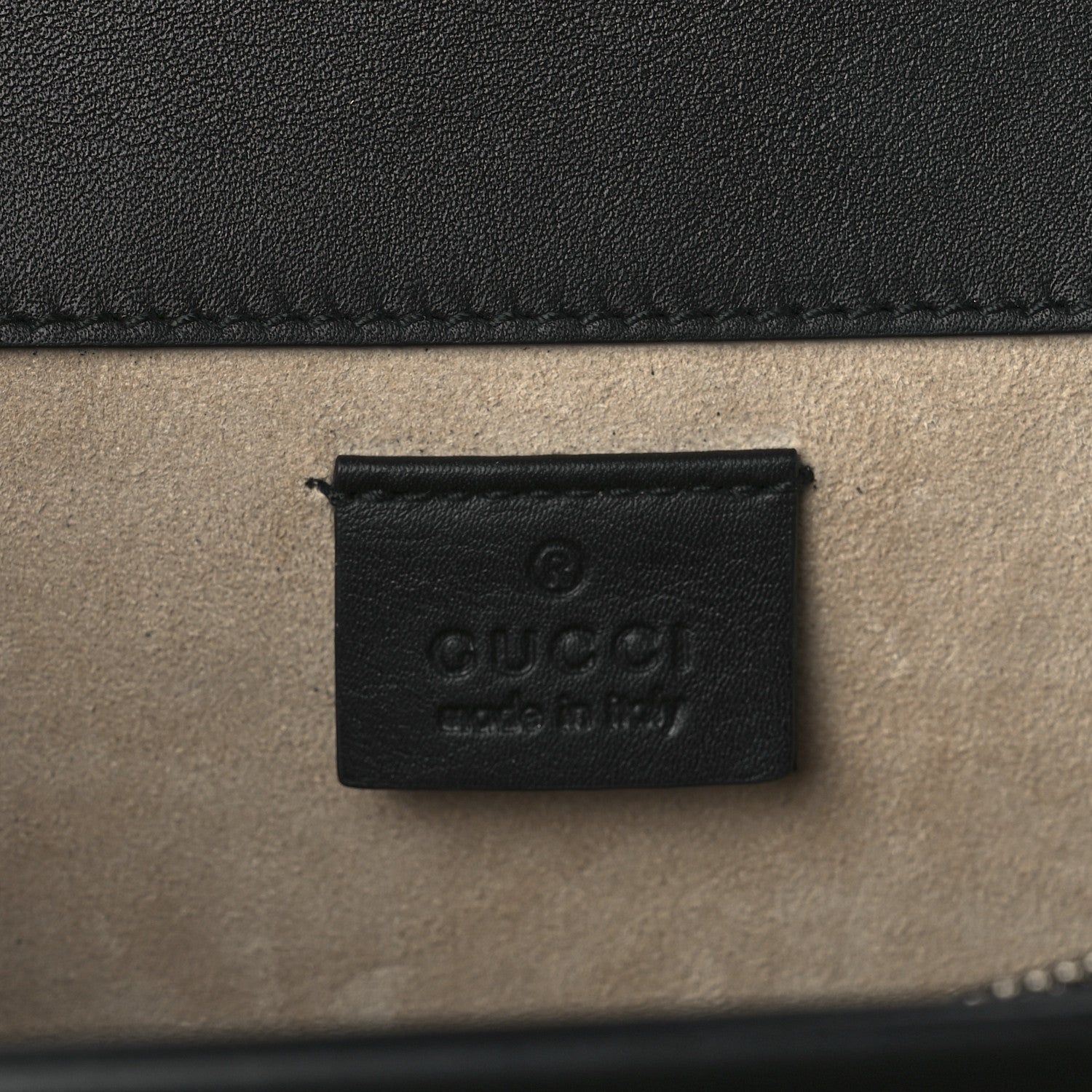 Gucci Calfskin Floral Embroidered Studded Small Dionysus Shoulder Bag Black 5 of 8
