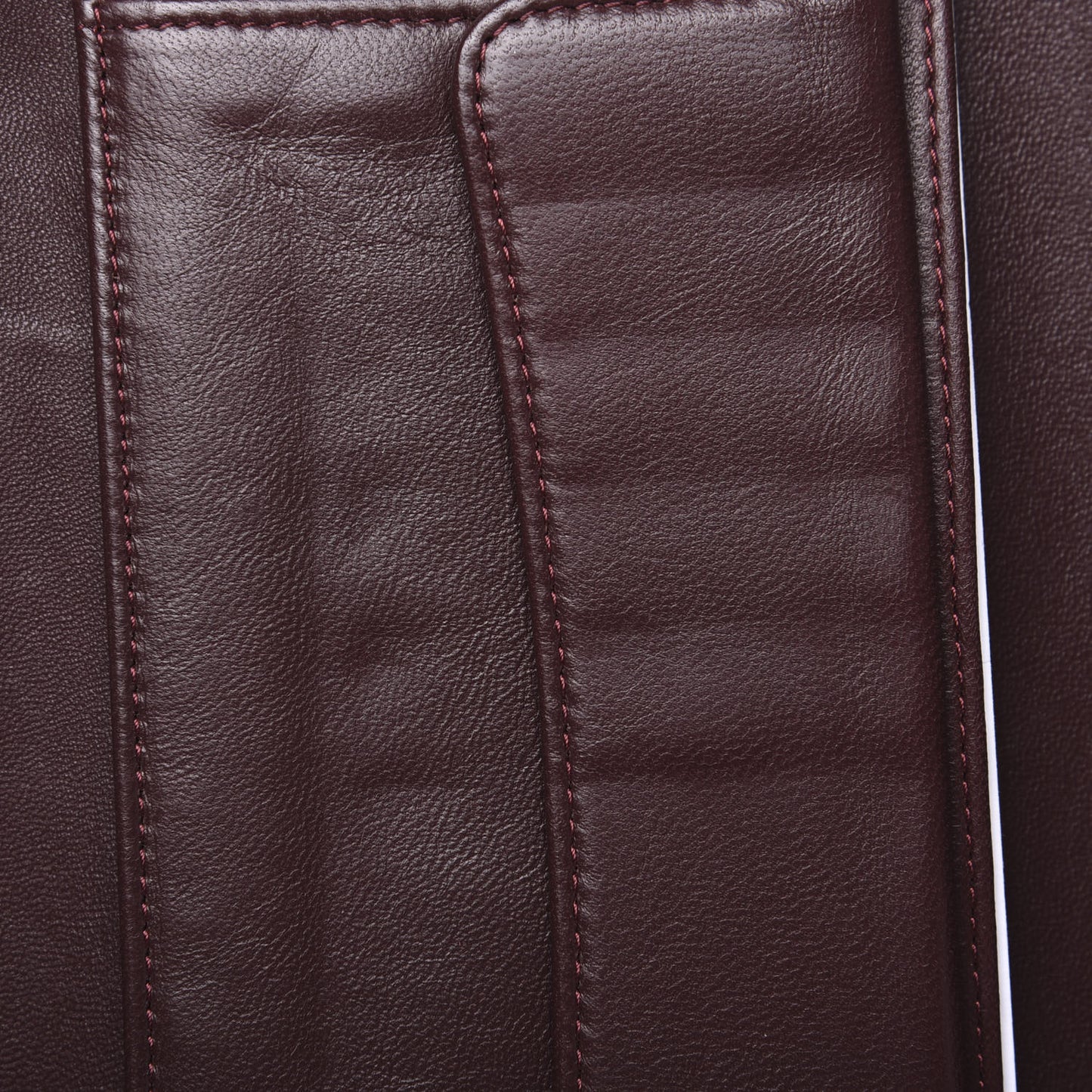 Lambskin Quilted Large Flap Wallet Black
