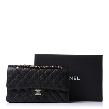 Chanel Caviar Quilted Medium Double Flap Black 11 of 11