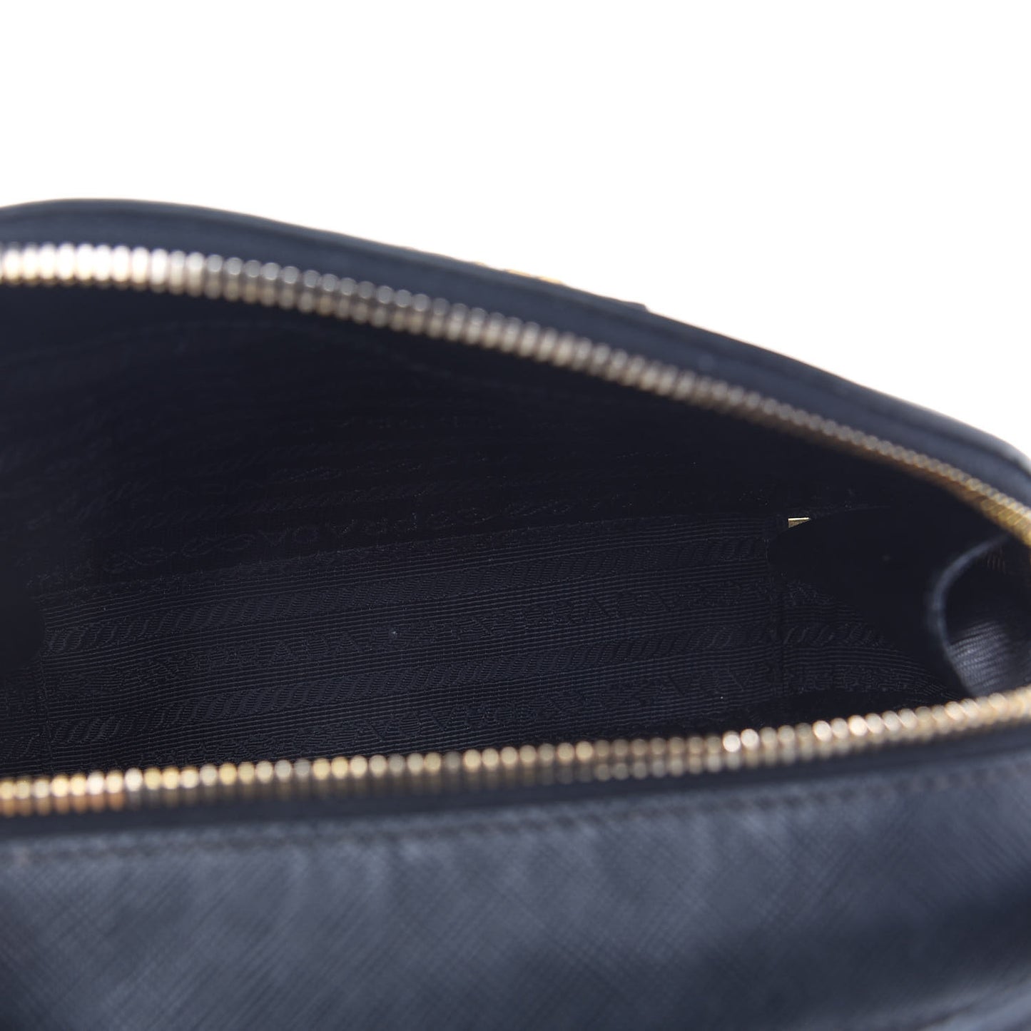 Saffiano Lux Odette Crossbody Black