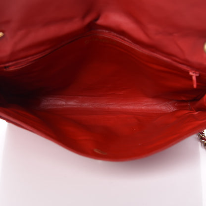 Chanel Lambskin Quilted Flap Red 5 of 16