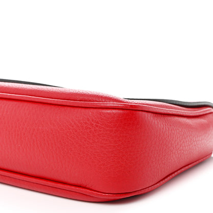 Gucci Pebbled Calfskin Medium Soho Flap Crossbody Tabasco Red 10 of 10