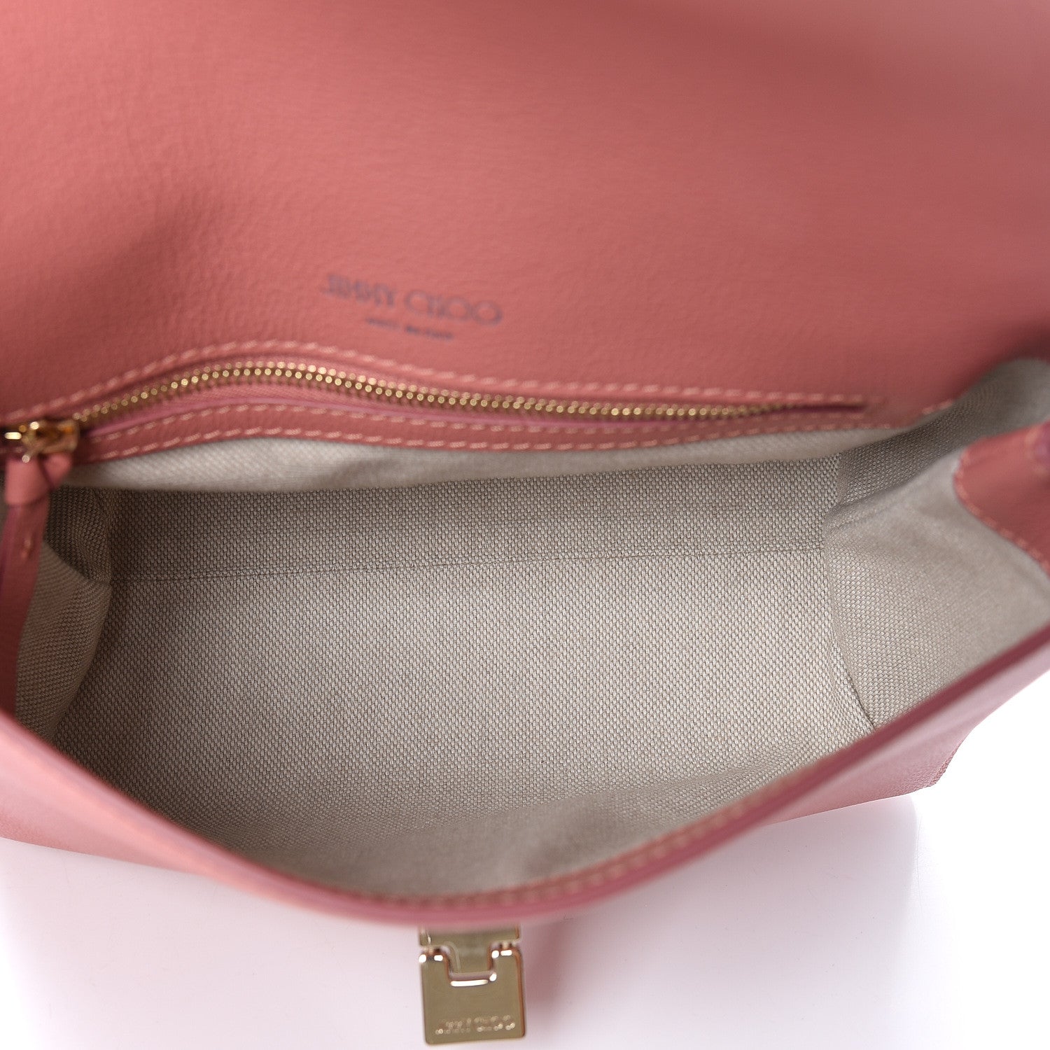 Jimmy Choo Grainy Calfskin XB Marianne Shoulder Bag Rosewood 5 of 9