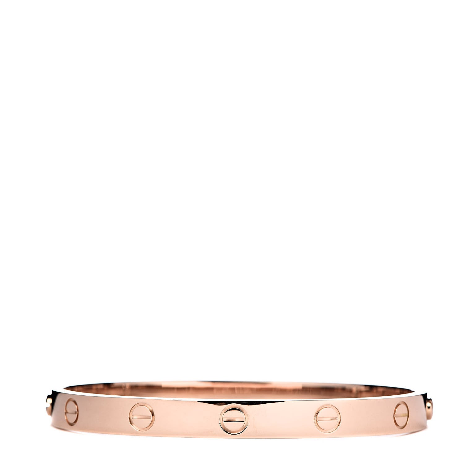 Cartier 18K Pink Gold LOVE Bracelet 18 3 of 6