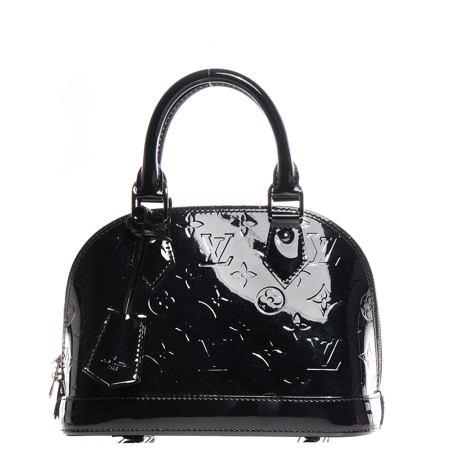Louis Vuitton Vernis Alma BB Noir Magnetique 1 of 8