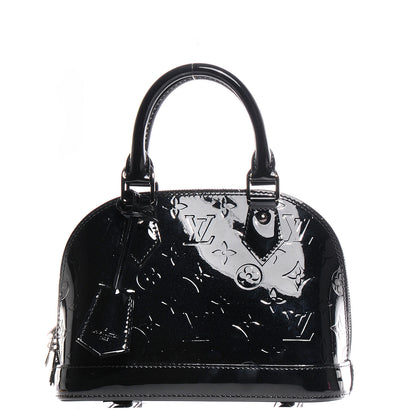Louis Vuitton Vernis Alma BB Noir Magnetique 1 of 8