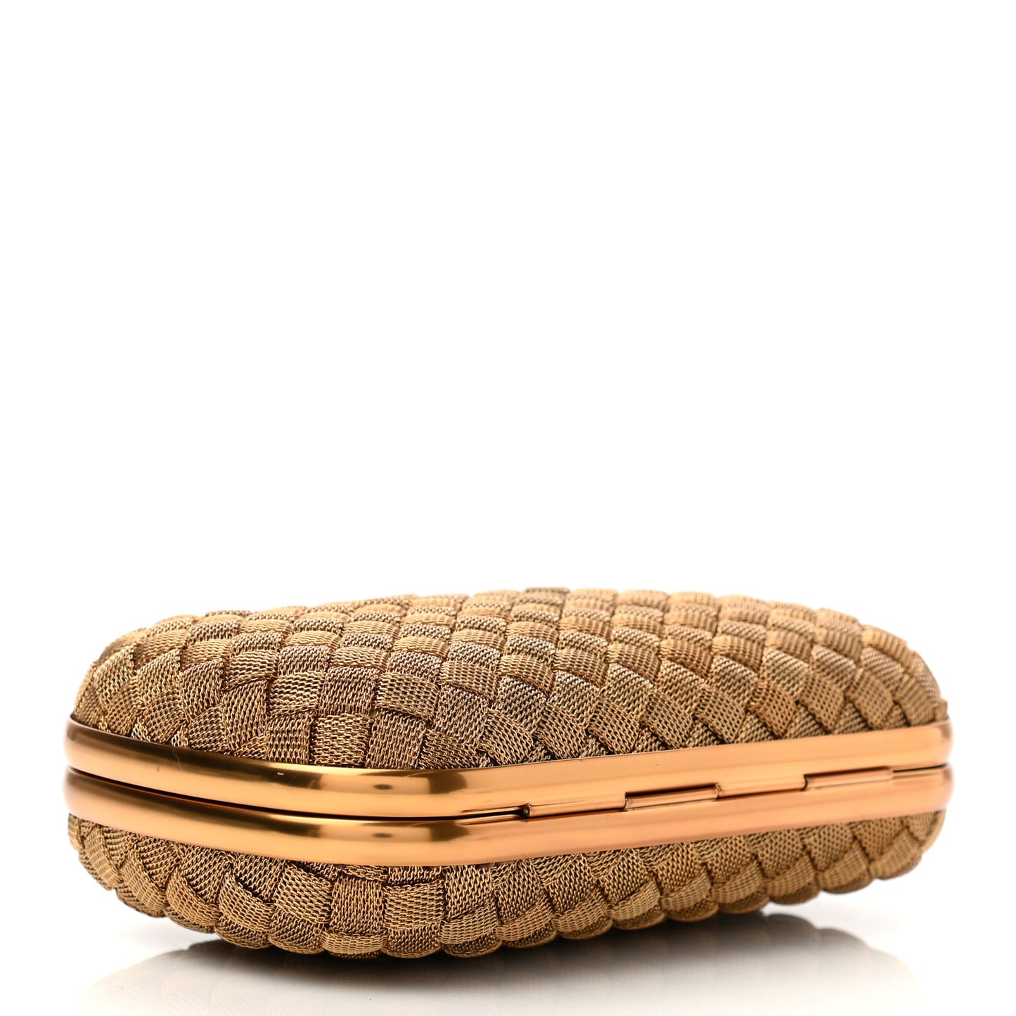 Intreccio Oro Bruciato Knot Clutch