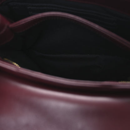 Saint Laurent Calfskin Y Quilted Monogram Toy Loulou Monogram Crossbody Bag Rouge Legion 6 of 13