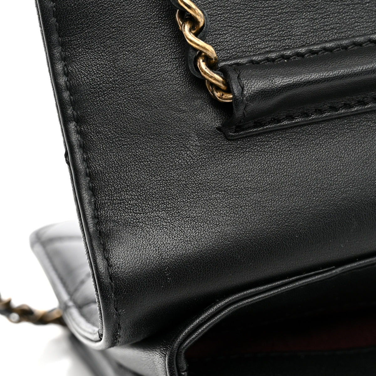 Chanel Lambskin Quilted Mini Art Nouvelle Flap Bag Black 11 of 12