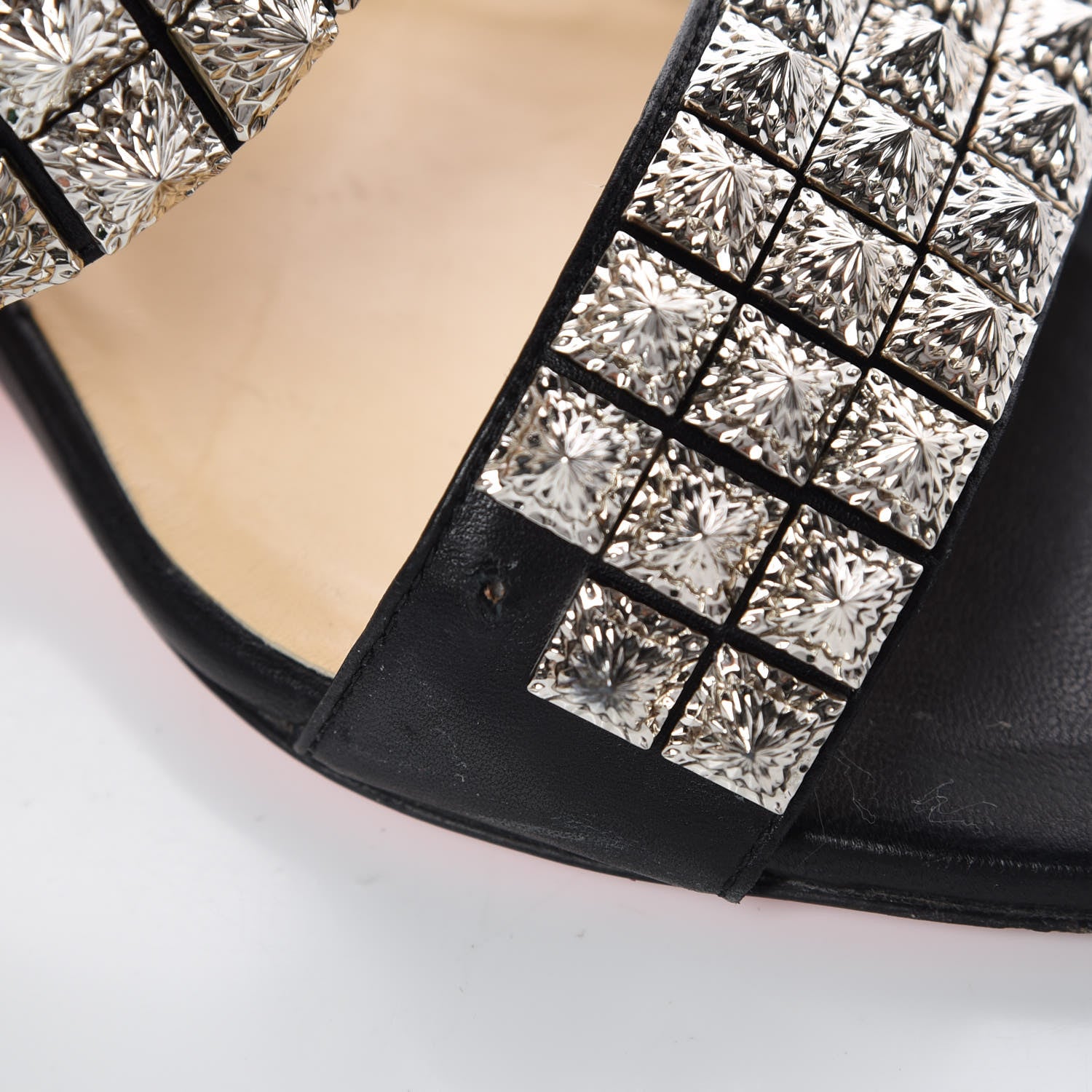 Christian Louboutin Nappa Myriadiam 55 Slide Sandals 40 Black 10 of 14
