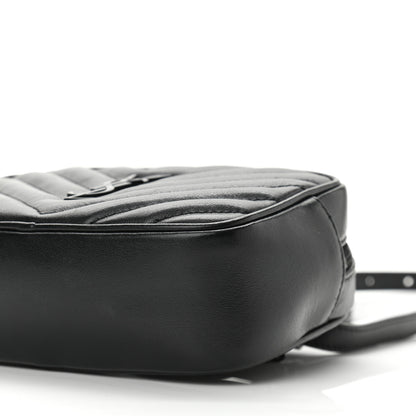 Saint Laurent Calfskin Matelasse Monogram Lou Belt Bag Black 8 of 8