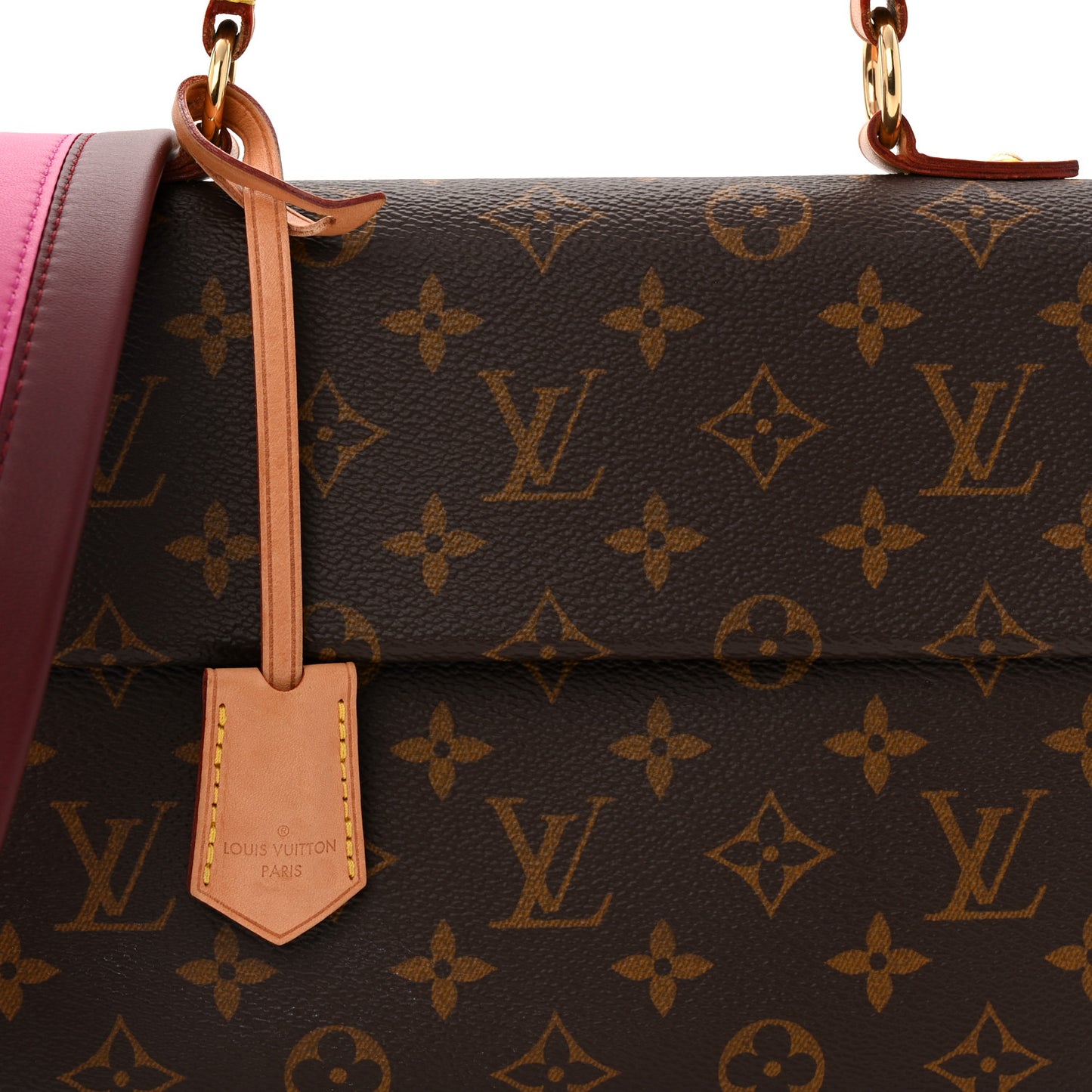 Monogram Cluny BB Bordeaux Fuchsia