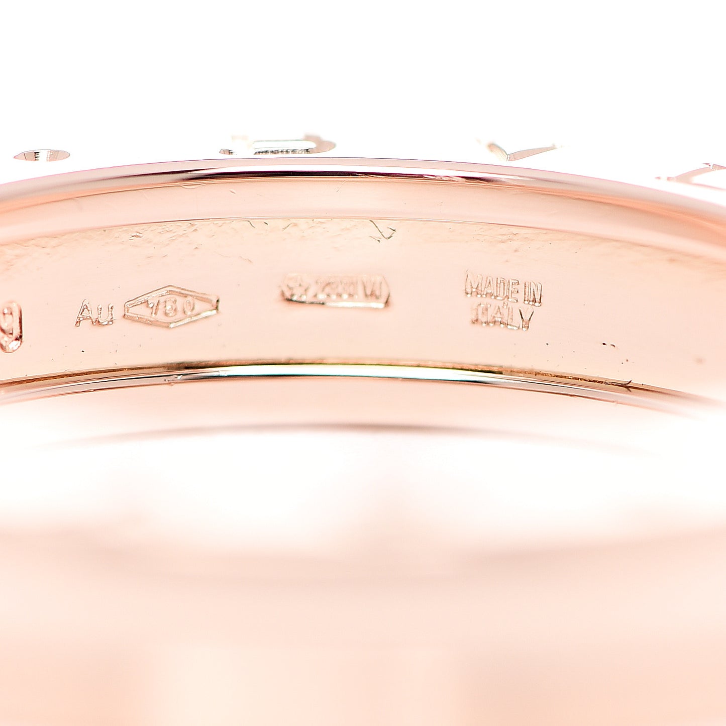 18K Rose Gold B.Zero1 One-Band Ring 59 8.75