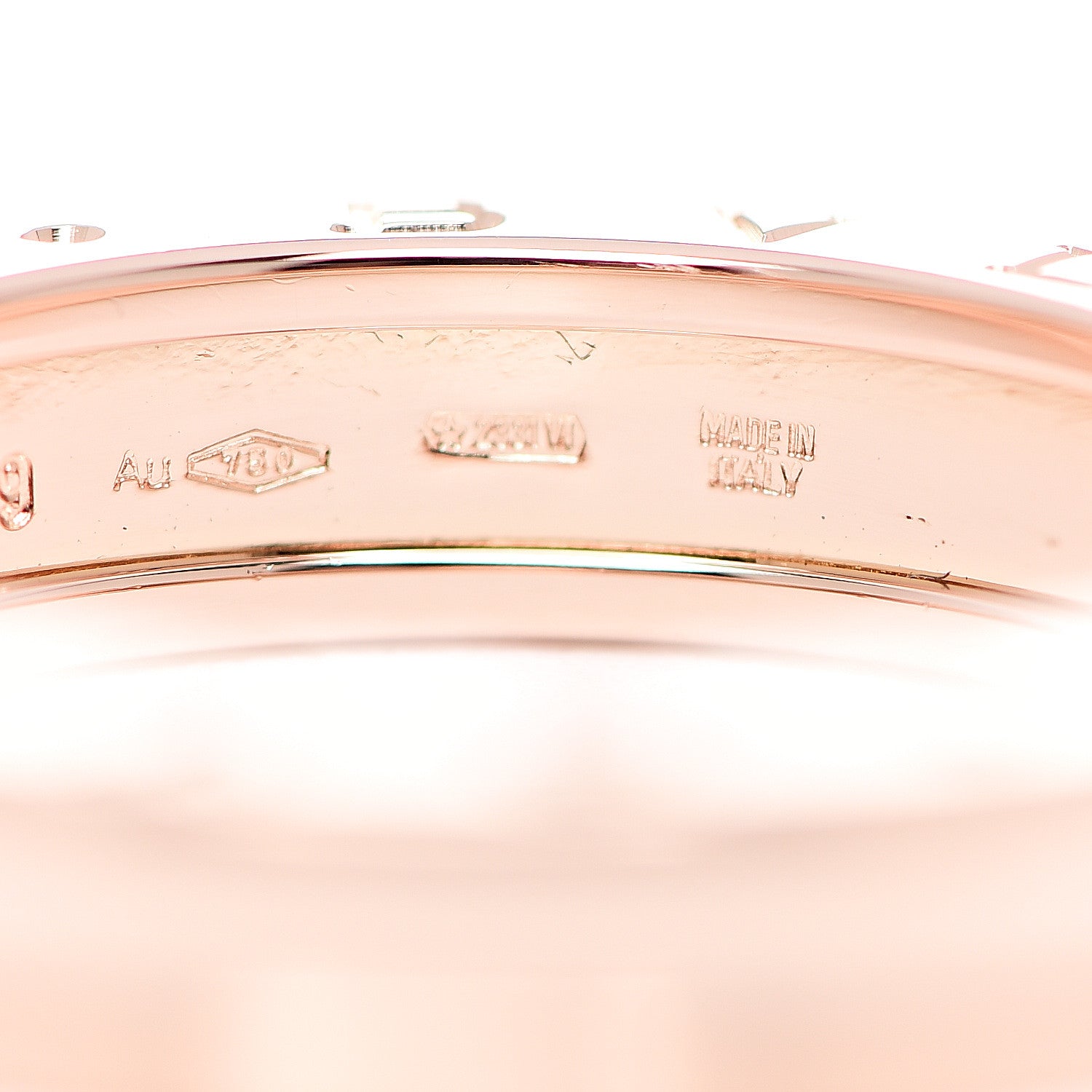 Bulgari 18K Rose Gold B.Zero1 One-Band Ring 59 8.75 5 of 5