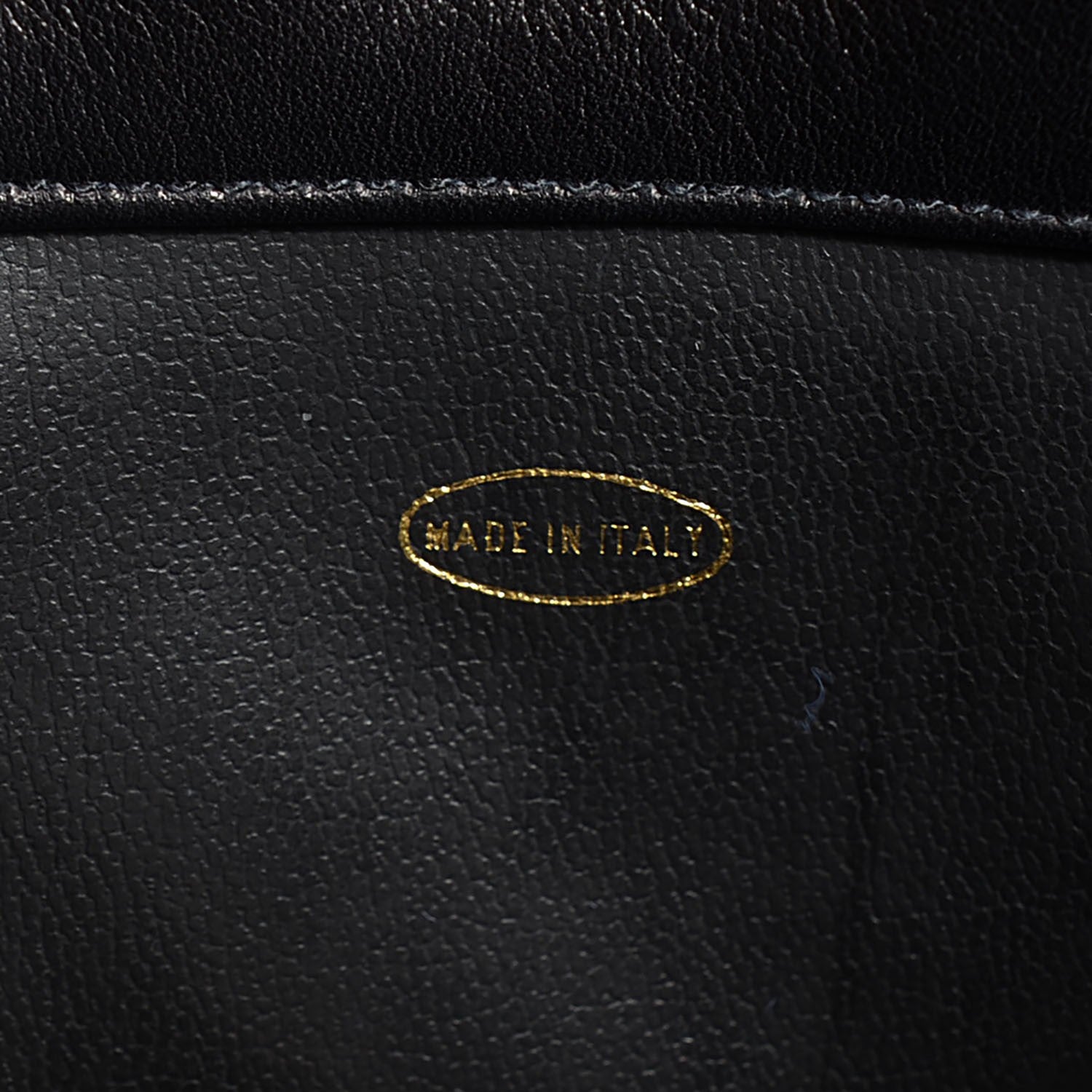 Chanel Lambskin Quilted CC Shopping Tote Black 7 of 9
