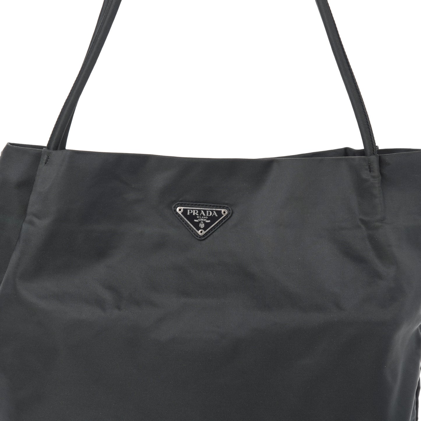 Nylon Vela Shoulder Bag Black