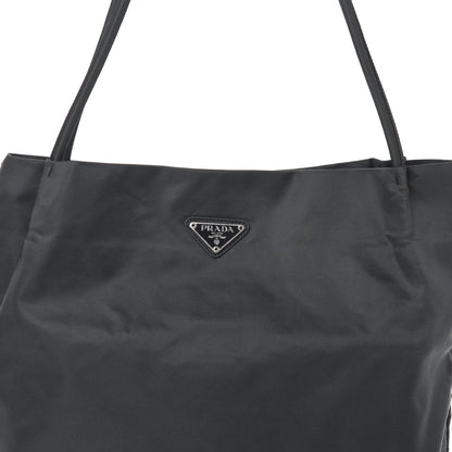 Prada Nylon Vela Shoulder Bag Black 7 of 9