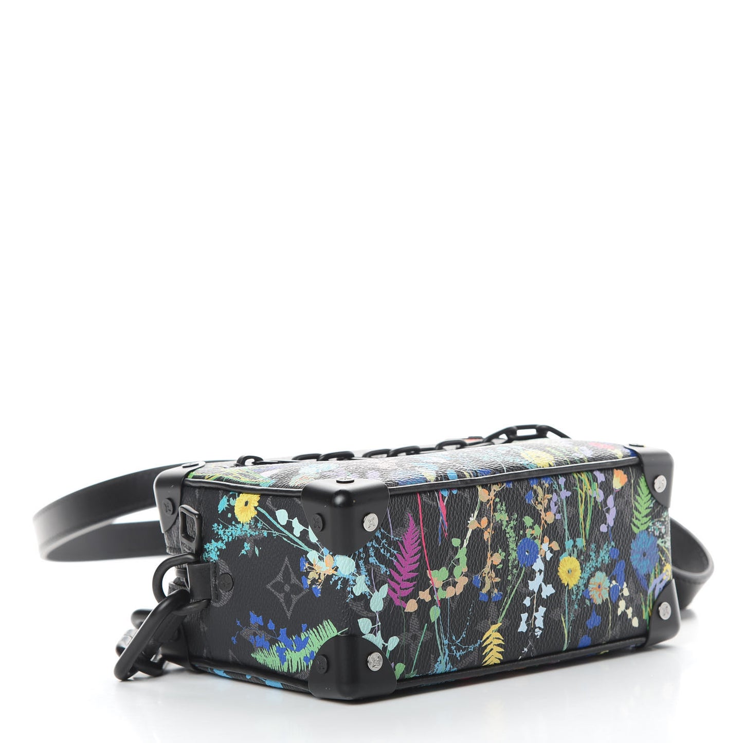 Monogram Eclipse Flower Print Mini Soft Trunk