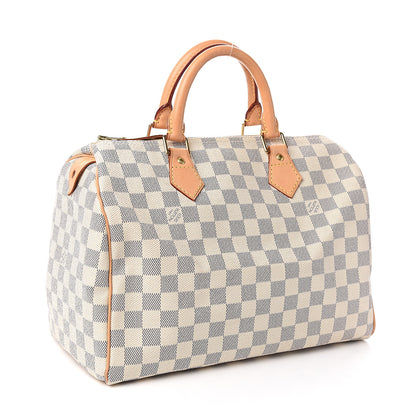 Louis Vuitton Damier Azur Speedy 30 2 of 9