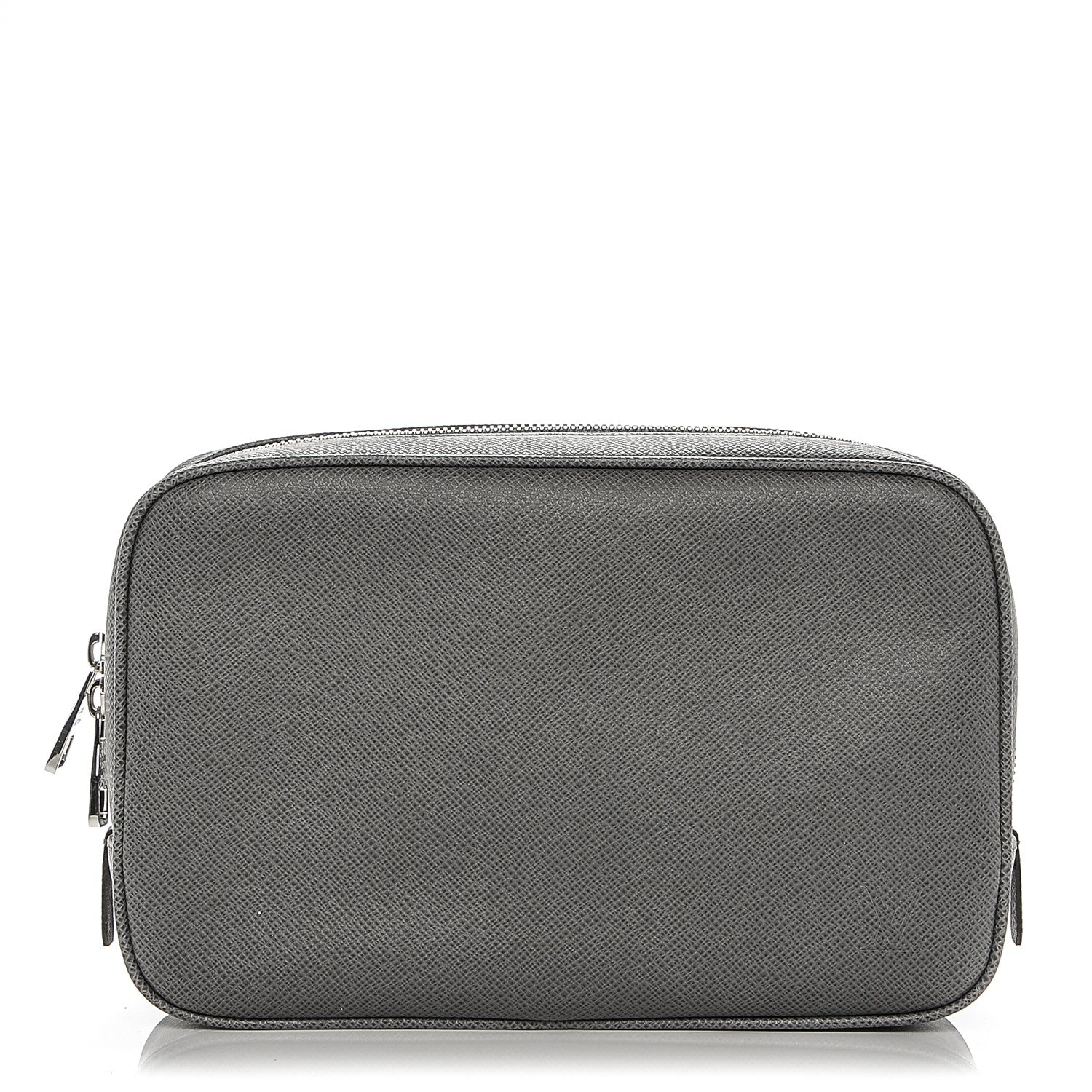 Louis Vuitton Taiga Toilet Pouch GM Glacier 1 of 6