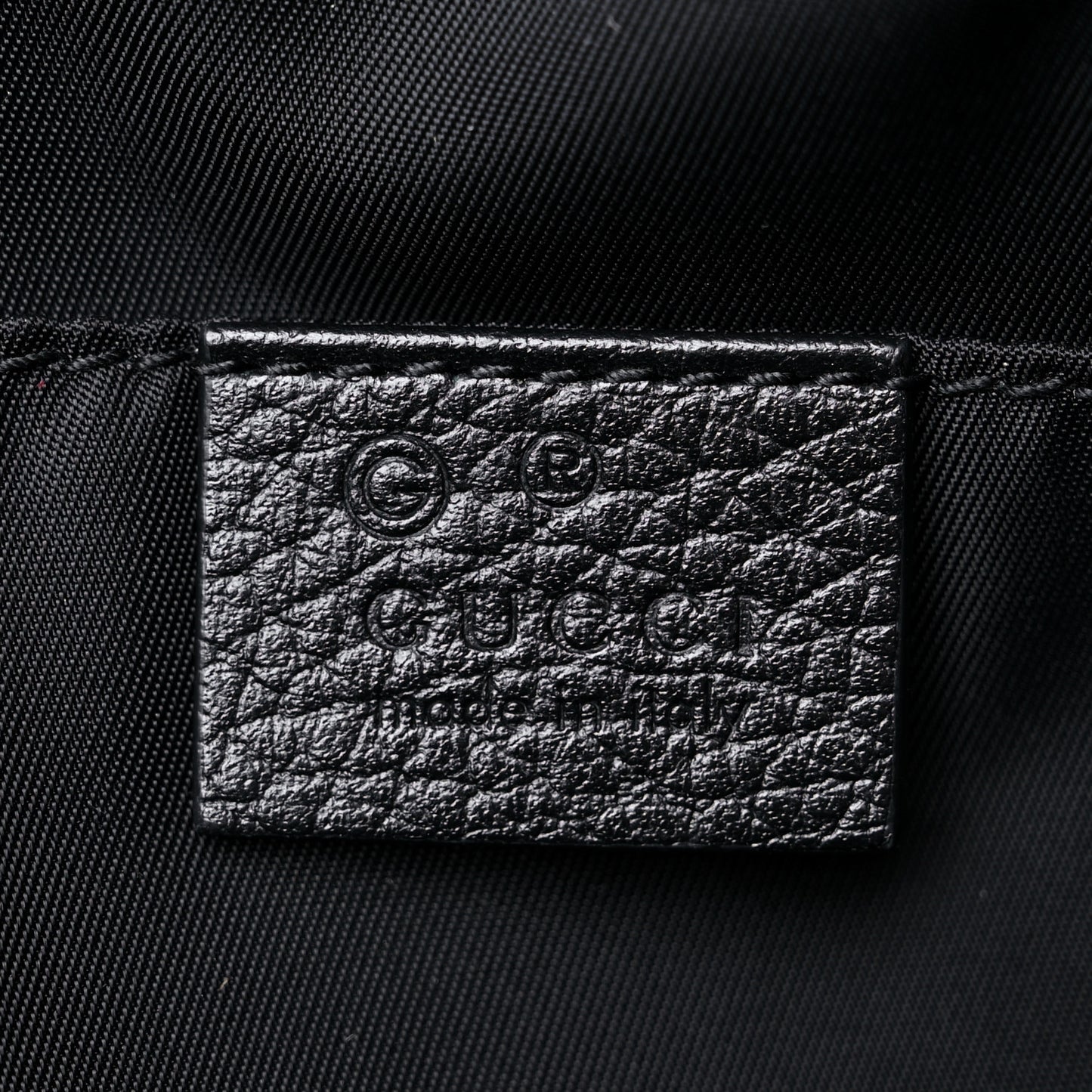 Nylon Monogram Medium Light Single Buckle Backpack Black