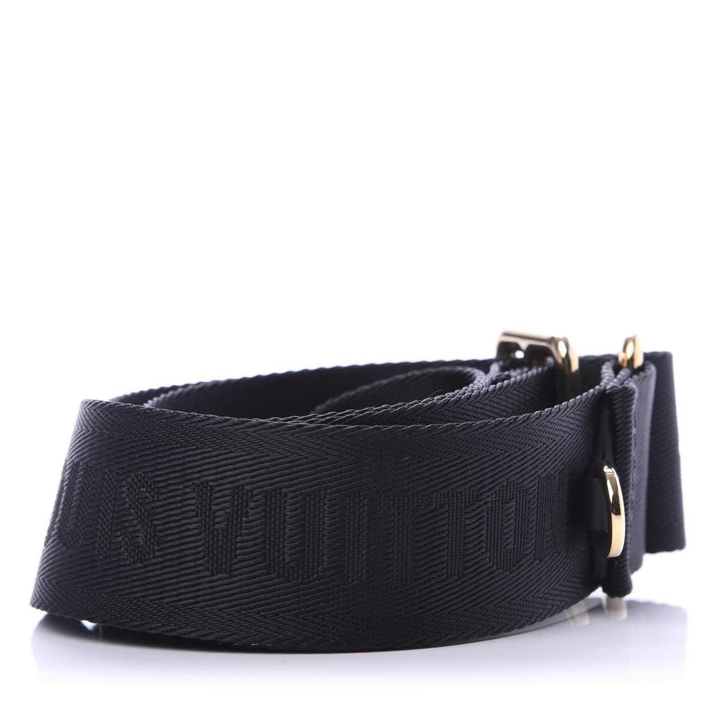 Nylon Petite Malle Souple Shoulder Strap Black