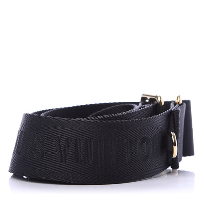 Louis Vuitton Nylon Petite Malle Souple Shoulder Strap Black 2 of 3