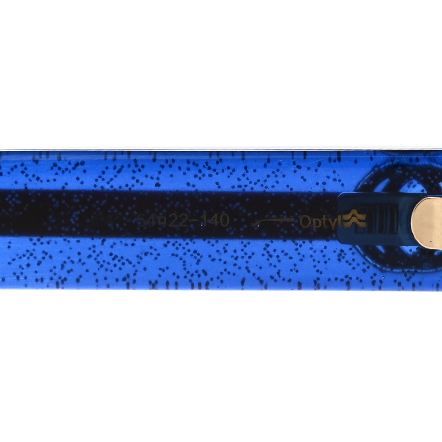 Acetate Square Frame Web Glitter Sunglasses GG0036S Brown Blue