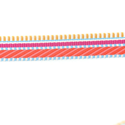 Hermes Toile Swift 25mm Sangle Cavale Shoulder Strap Magnolia Cappucine 4 of 5