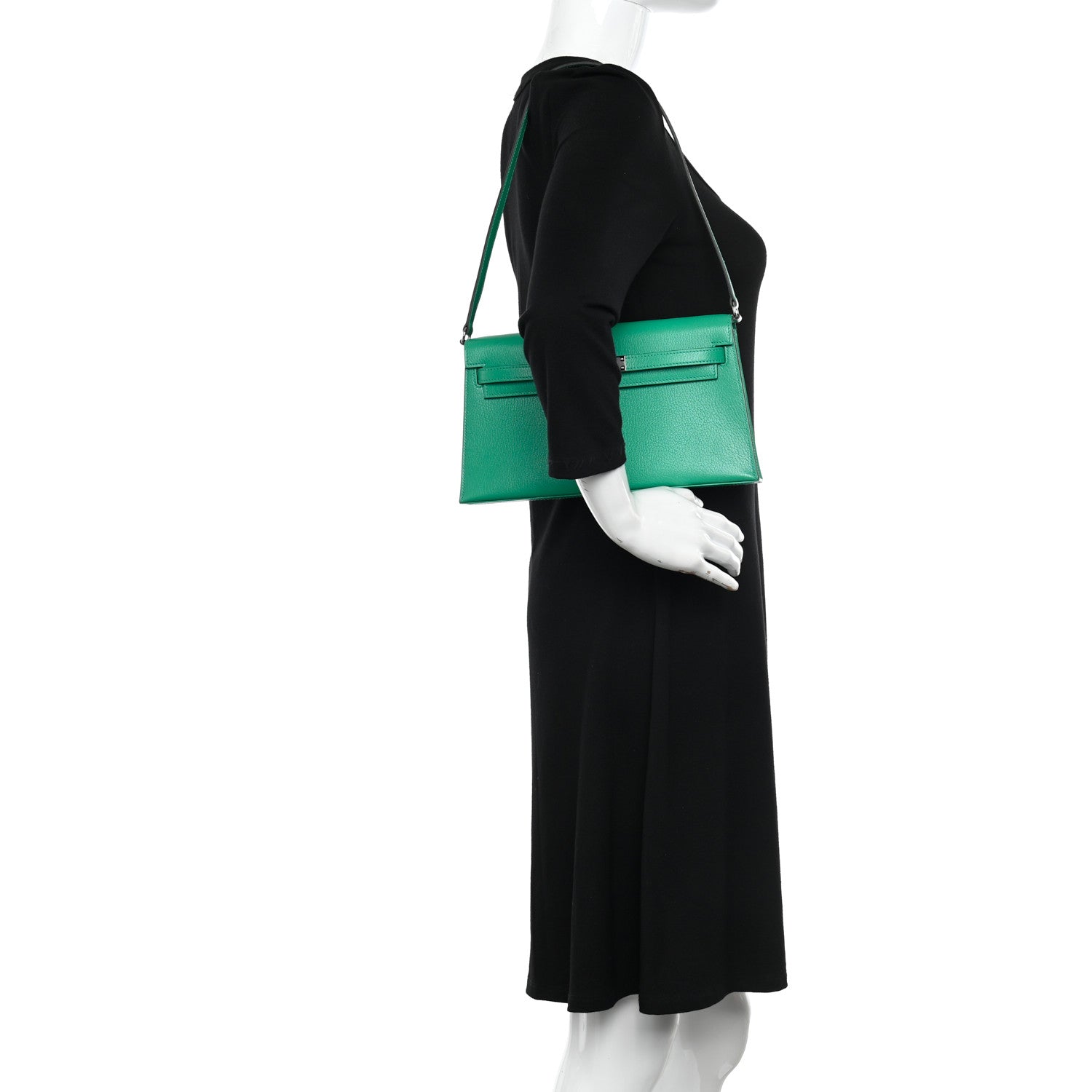 Hermes Chevre Chamkila Kelly Elan Menthe 2 of 11