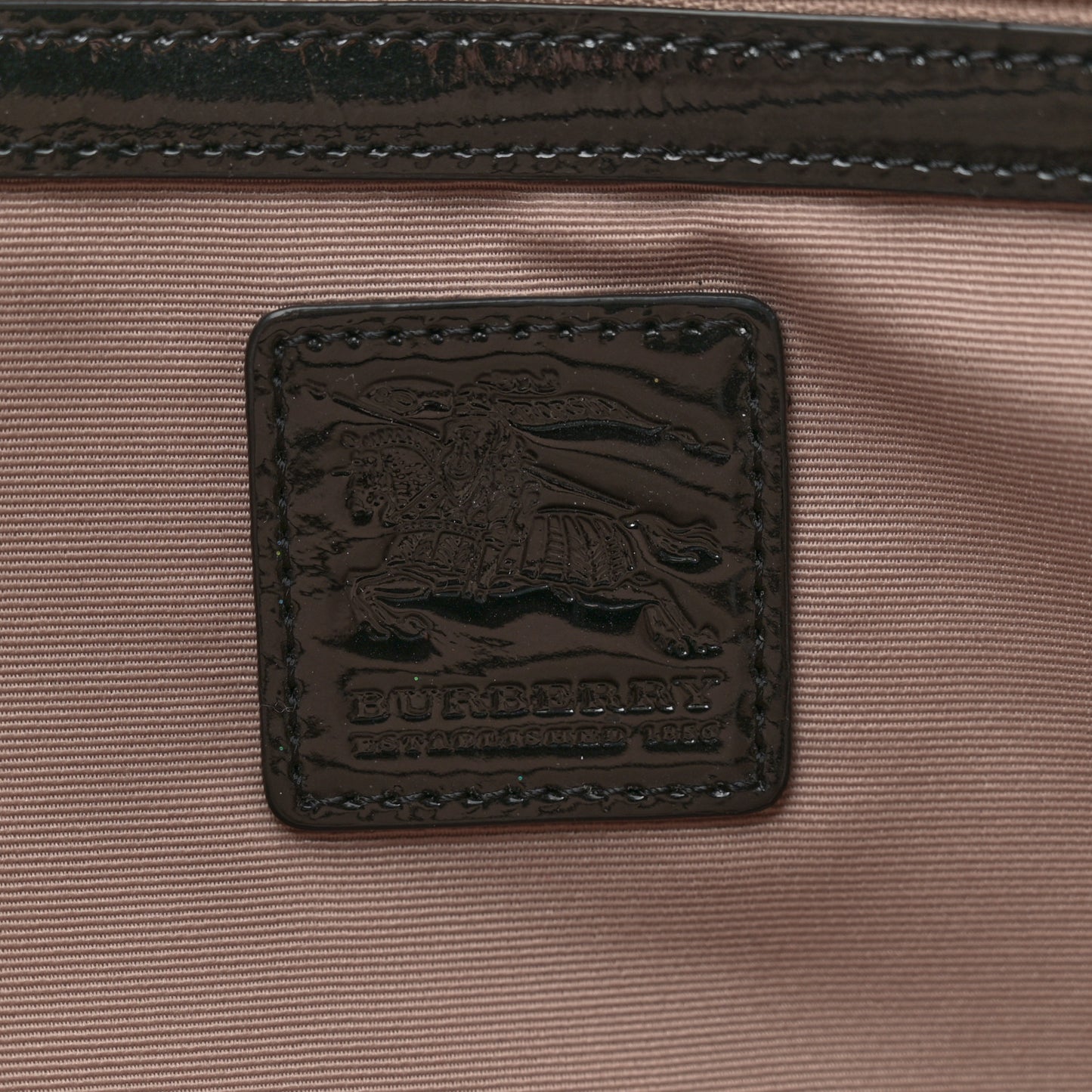 Patent Nova Check Small Barton Hobo Black