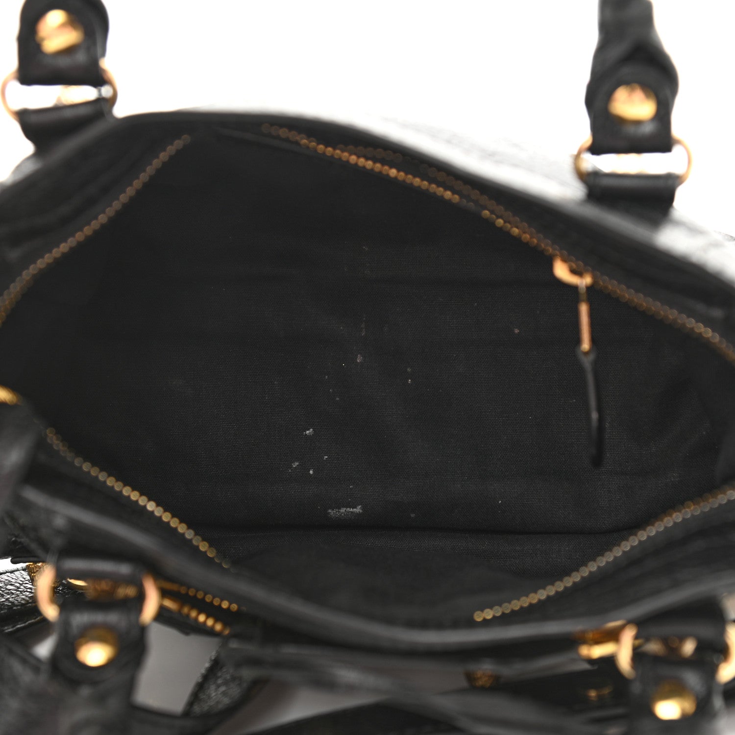 Balenciaga Agneau Giant 12 Gold Hardware Mini City Black 5 of 14