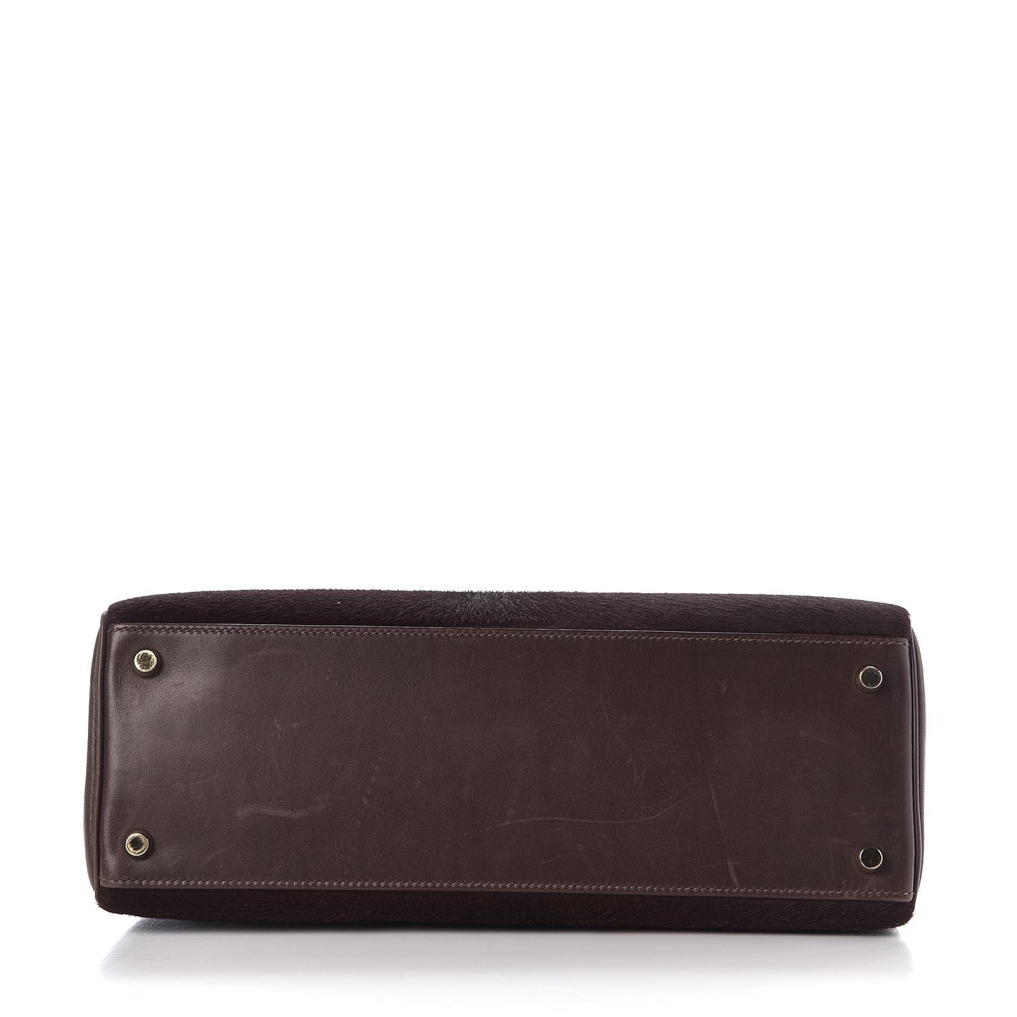 Pony Hair Swift Kelly Retourne 32 Chocolate