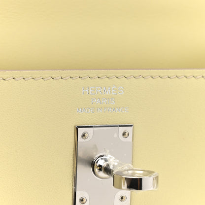Hermes Swift Kelly Retourne 25 Jaune Milton 7 of 11