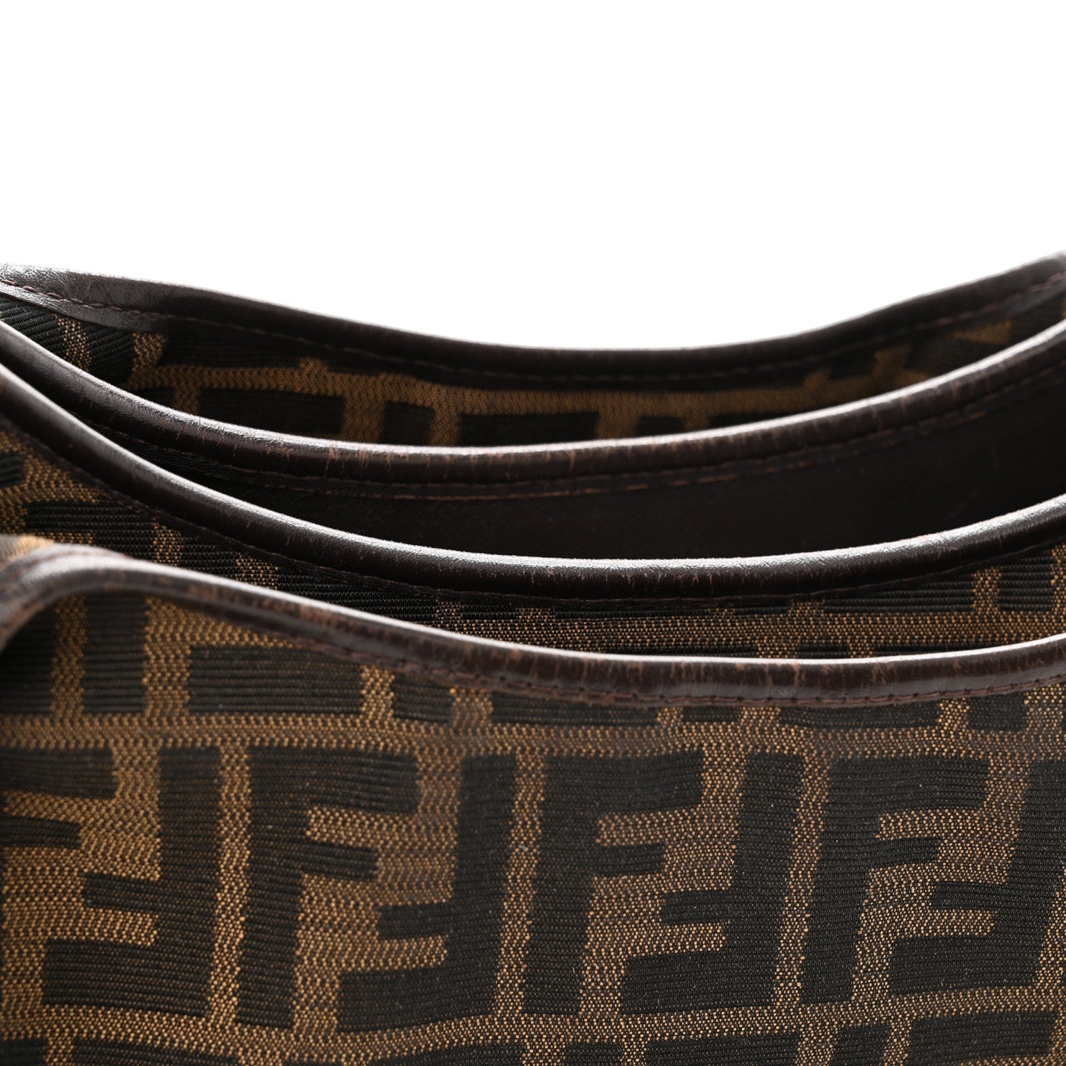 Fendi Zucca Small Chef Shopping Tote Tobacco Moro 15 of 15