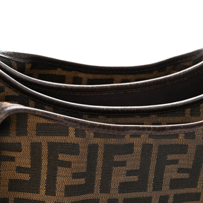Fendi Zucca Small Chef Shopping Tote Tobacco Moro 15 of 15