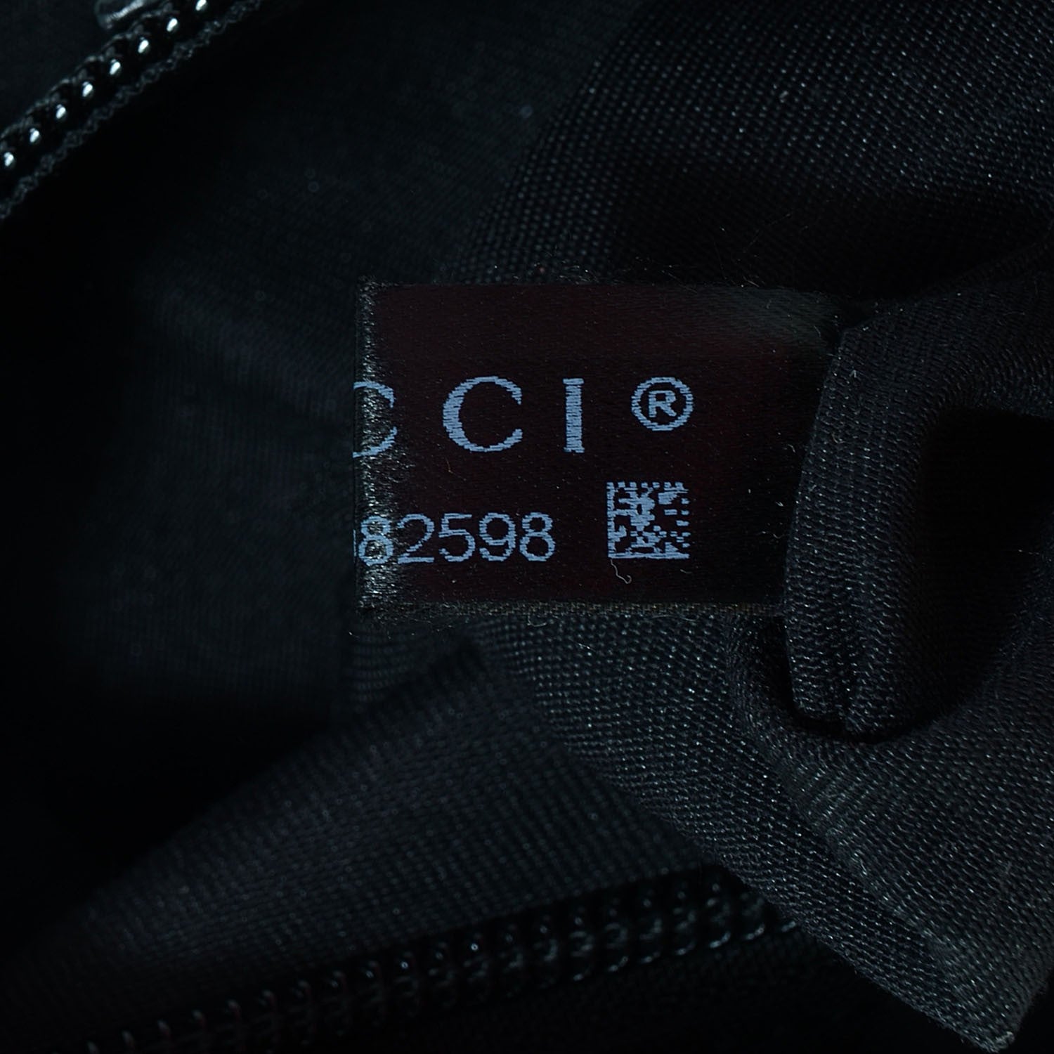 Gucci Monogram Web Medium Half Moon Hobo Black 9 of 9