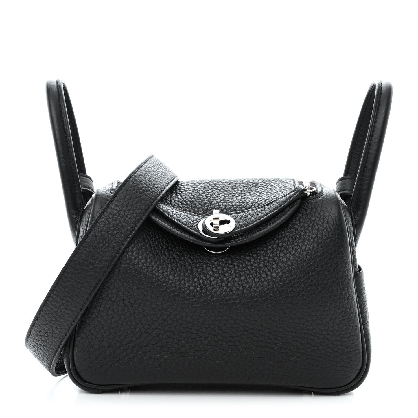 Taurillon Clemence Mini Lindy 20 Black