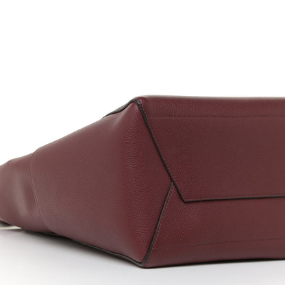 Celine Soft Grained Calfskin Sangle Bucket Bag Burgundy 8 of 13