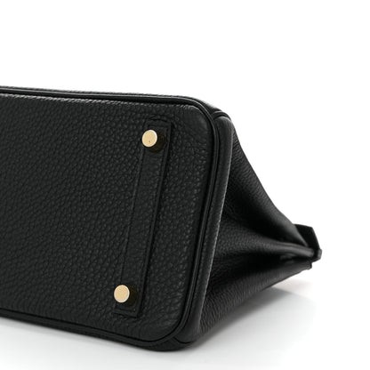 Hermes Togo Birkin 25 Black 10 of 10