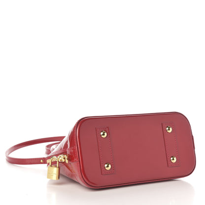 Louis Vuitton Vernis Alma BB Pomme D'Amour 5 of 10