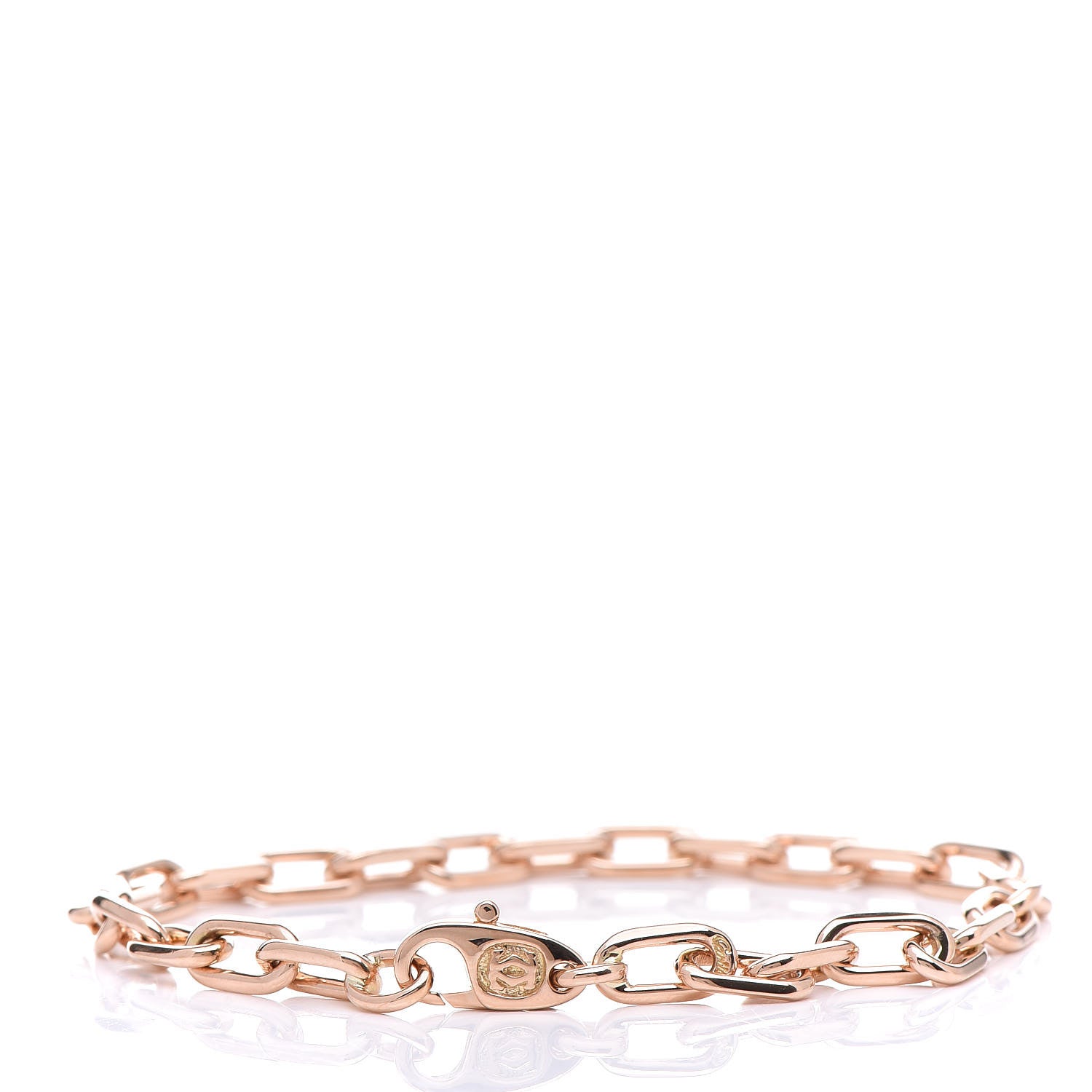 Cartier 18K Pink Gold Spartacus Link Chain Bracelet 3 of 5
