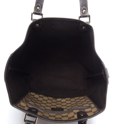 Gucci Crystal Monogram Joy Tote Dark Brown 5 of 13