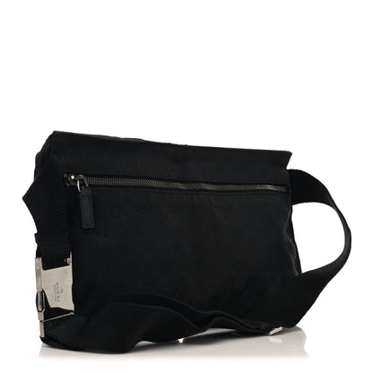 Gucci GG Monogram Double Pocket Belt Bag Black 3 of 12