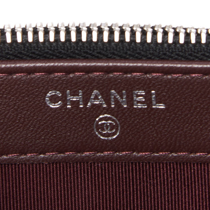 Chanel Lambskin Quilted Small Clutch With Chain Black 9 of 14