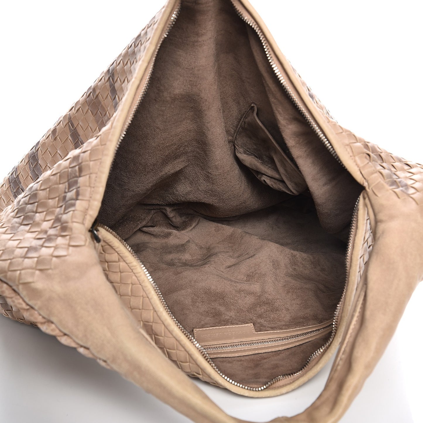 Nappa Snakeskin Intrecciato Maxi Veneta Tiger Print Hobo Maple