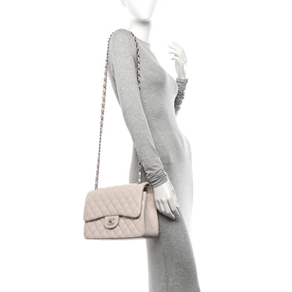 Chanel Quilted Jumbo Double Flap Ivory 2 of 11