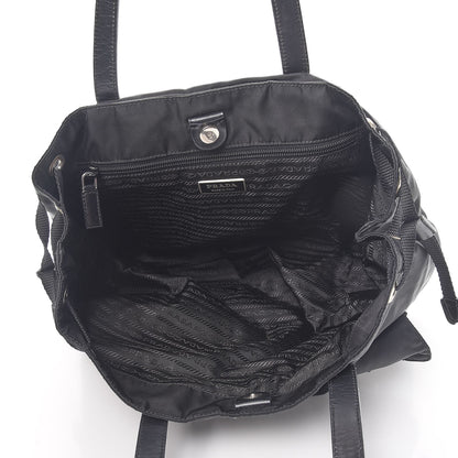 Prada Nylon Vela Shopping Tote Black 5 of 9