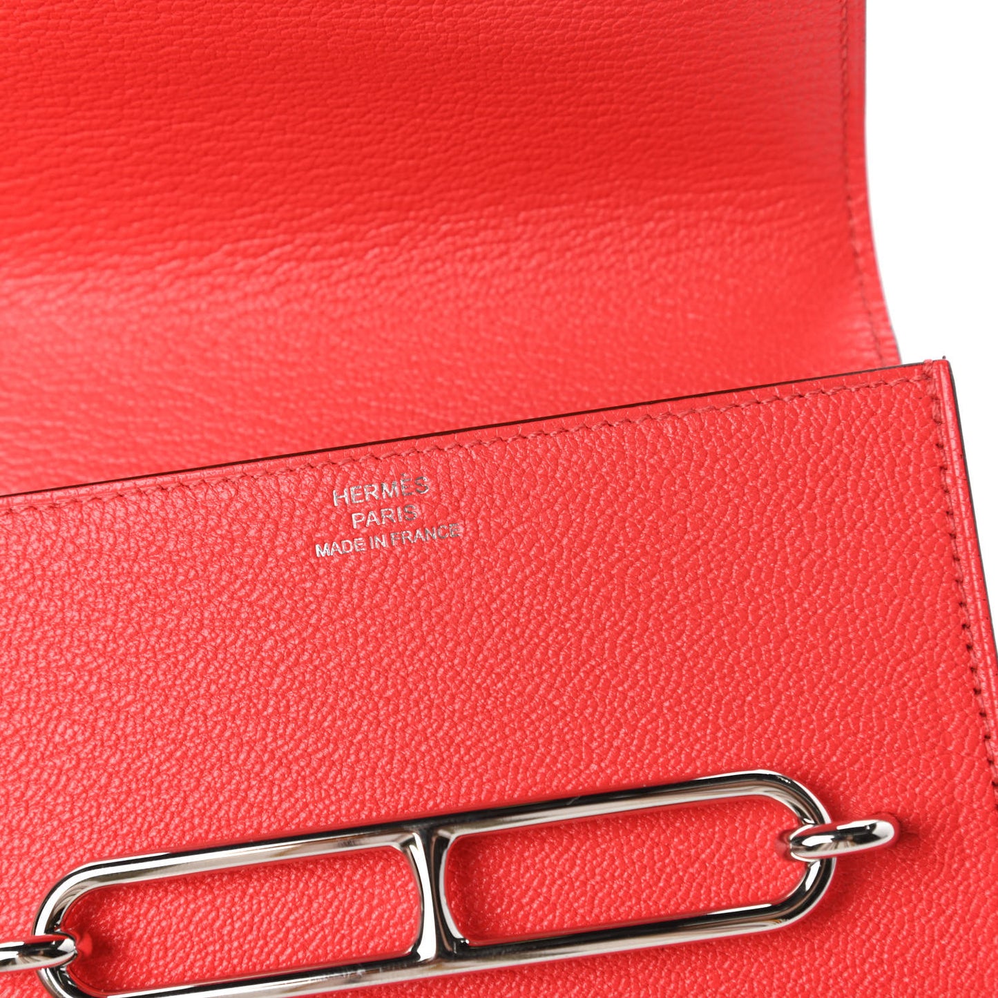 Chevre Mysore Roulis Slim Wallet Rose Texas